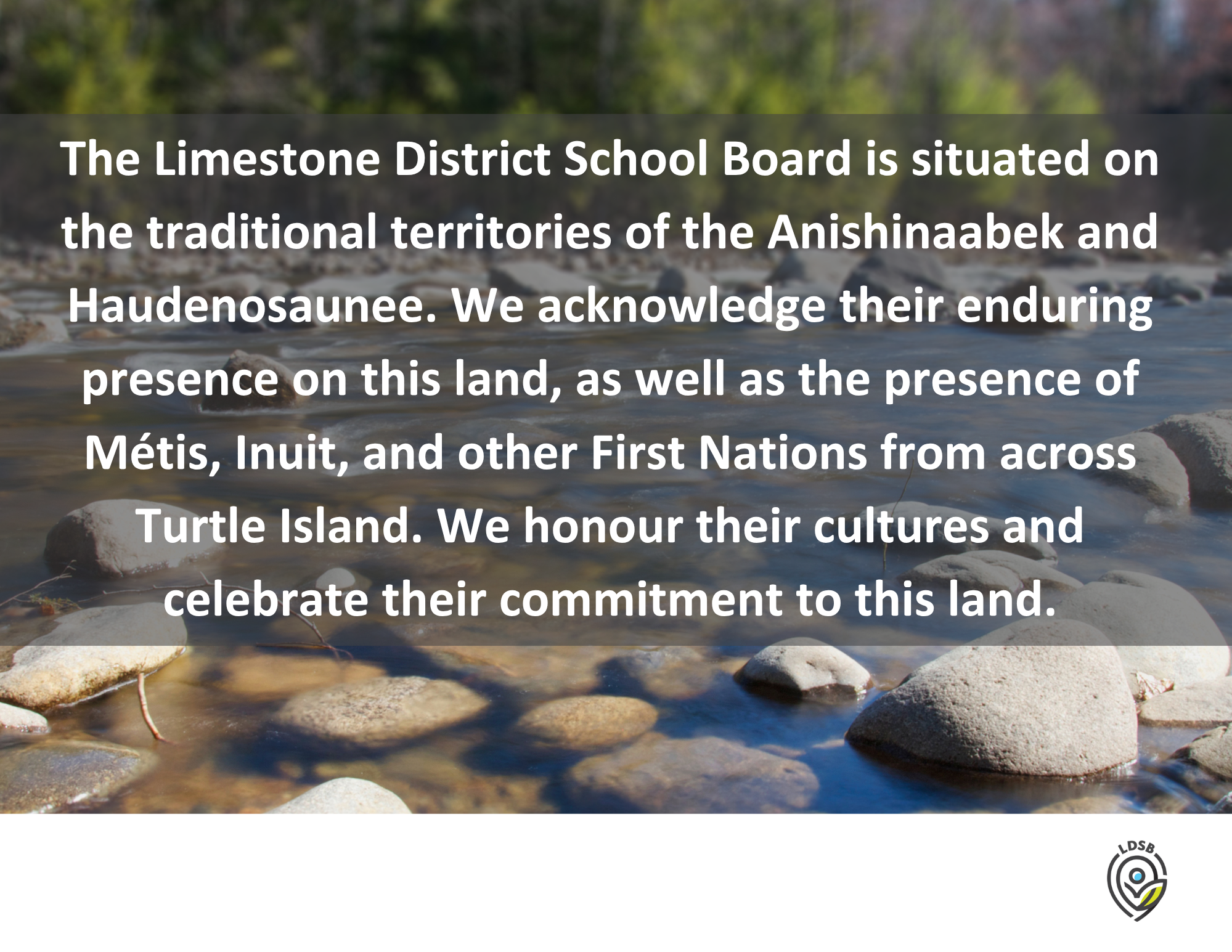 Acknowledgement of Territories